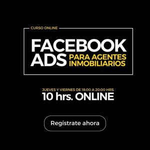 Curso Facebook Ads para agentes inmobiliarios zooner marketing inmobiliario