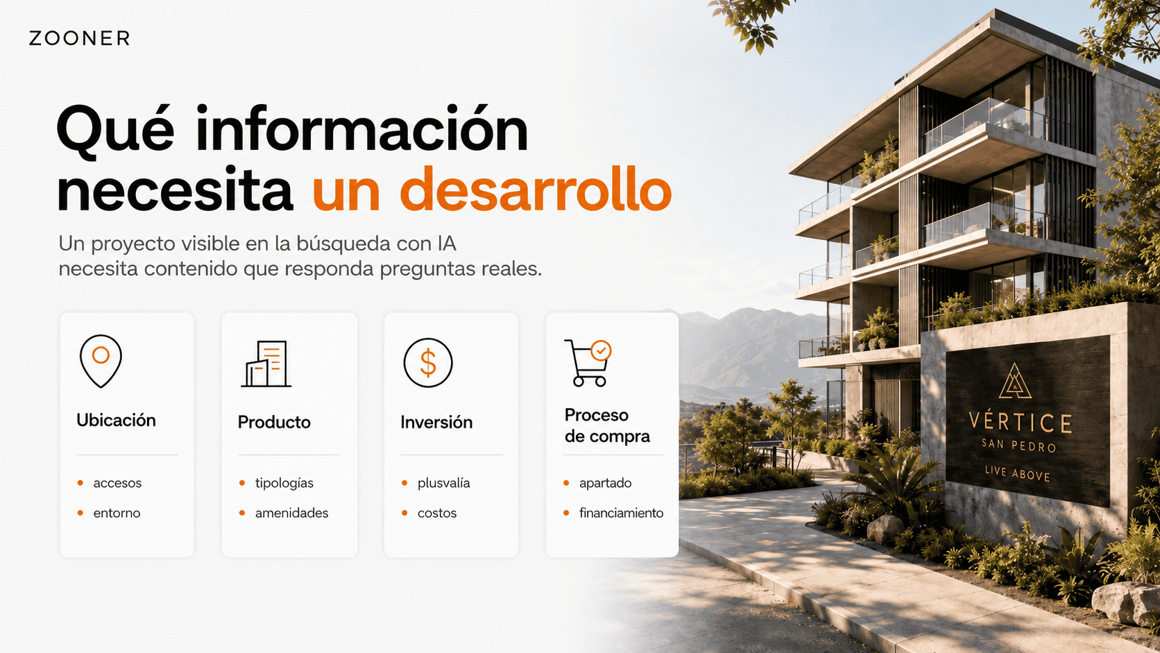 SEO inmobiliario en la era de la IA ZOONER